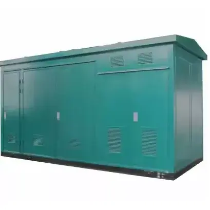 Was sind die Komponenten eines Umspannwerks vom Typ Box Type?